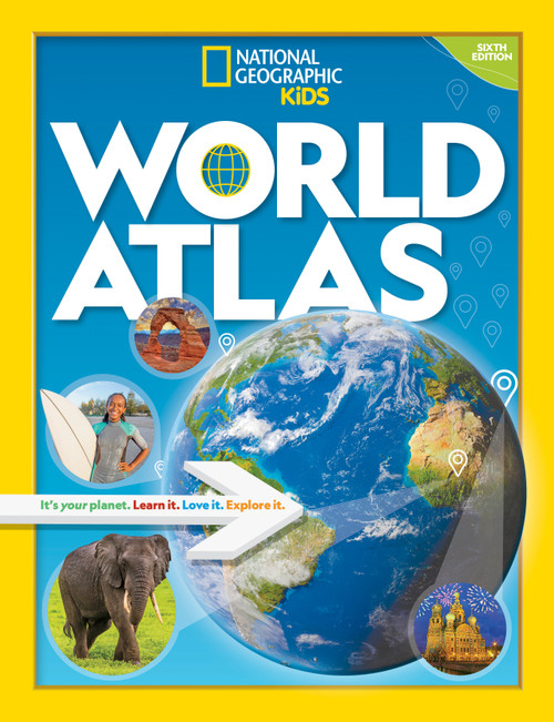 National Geographic Kids World Atlas, 6th Edition - 9781426372285 by National Geographic, 9781426372285