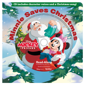 Minnie Saves Christmas ReadAlong Storybook & CD by Disney Books, 9781368022347