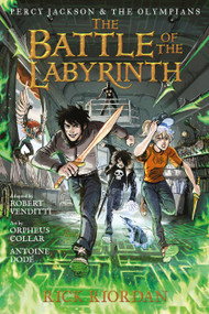 Percy Jackson and the Olympians: Battle of the Labyrinth: The Graphic Novel, The-Percy Jackson and the Olympians by Rick Riordan, 9781484786390