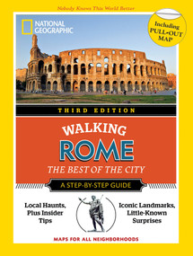 National Geographic Walking Rome, 3rd Edition by National Geographic, 9788854417144