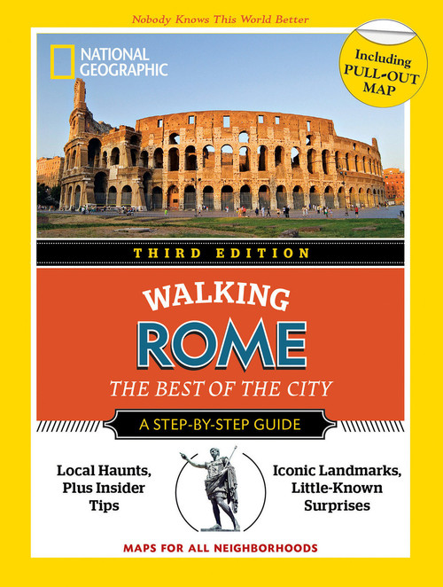 National Geographic Walking Rome, 3rd Edition by National Geographic, 9788854417144