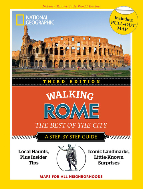 National Geographic Walking Rome, 3rd Edition by National Geographic, 9788854417144