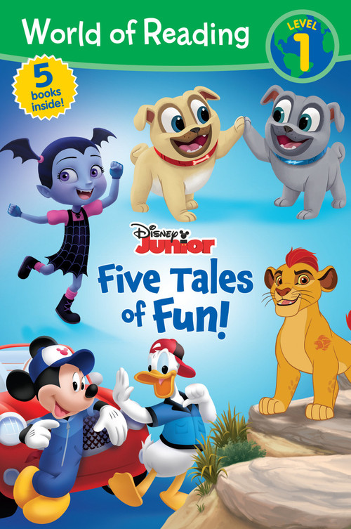 World of Reading: Disney Junior: Five Tales of Fun!-Level 1 Reader Bindup by Disney Books, 9781368019095