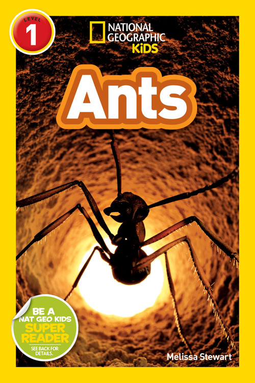 Ants (National Geographic Kids Readers, Level 1) by Melissa Stewart, National Geographic Kids, 9781426306082