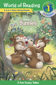 World of Reading: Disney Bunnies 3-in-1 Listen-Along Reader-Level 1 (3 Fun Fuzzy Tales) by Disney Books, 9781368019217
