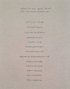 When the Sun Goes Down and the Moon Comes Up by Ugo Rondinone, 9791254600399