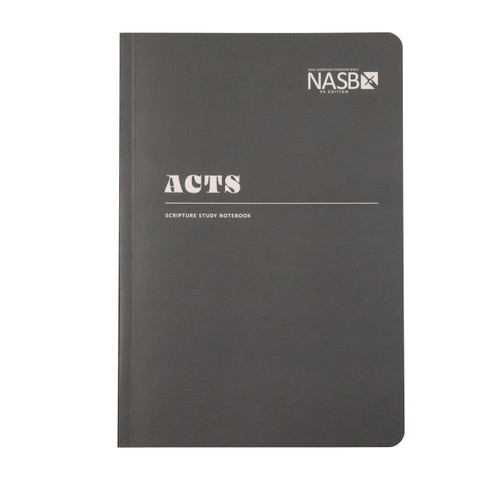 NASB Scripture Study Notebook: Acts (NASB) by Steadfast Bibles, 9781636642222