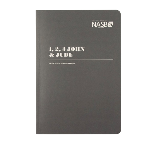 NASB Scripture Study Notebook: 1-3 John & Jude (NASB) by Steadfast Bibles, 9781636642376