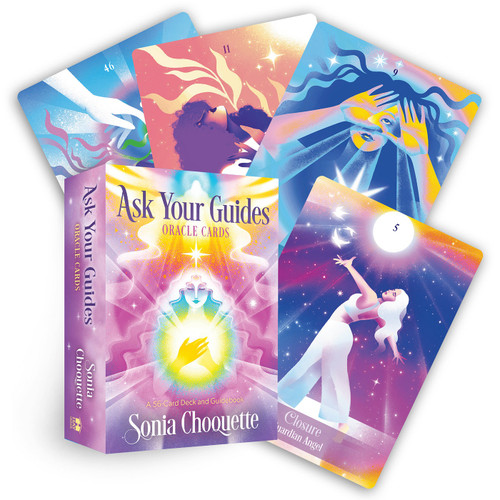 Ask Your Guides Oracle Cards (A 56-Card Deck and Guidebook) by Sonia Choquette, 9781401972943
