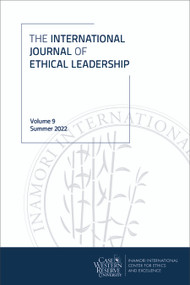 International Journal of Ethical Leadership, vol. 9 by Michael Scharf, Shannon French, 9781629222479