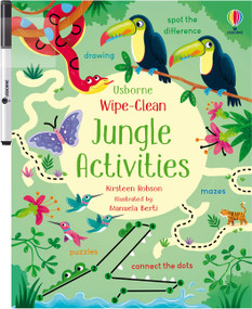 Wipe-Clean Jungle Activities by Kirsteen Robson, Manuela Berti, 9781805071341