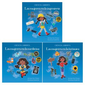 Más Mujeres en la Ciencia Paperback Book Set by Mary Wissinger, Danielle Pioli, 9781958629314