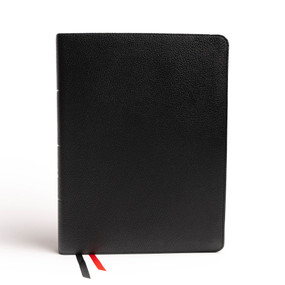 NASB Tony Evans Study Bible, Black Genuine Leather (Advancing God's Kingdom Agenda) by Tony Evans, Holman Bible Publishers, 9781087782843
