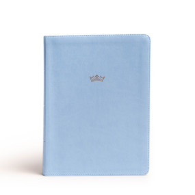 NASB Tony Evans Study Bible, Powder Blue LeatherTouch, Indexed (Advancing God's Kingdom Agenda) by Tony Evans, Holman Bible Publishers, 9781087782898