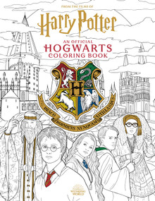 Harry Potter: An Official Hogwarts Coloring Book by Paula Rozelle Hanback, 9798886630435
