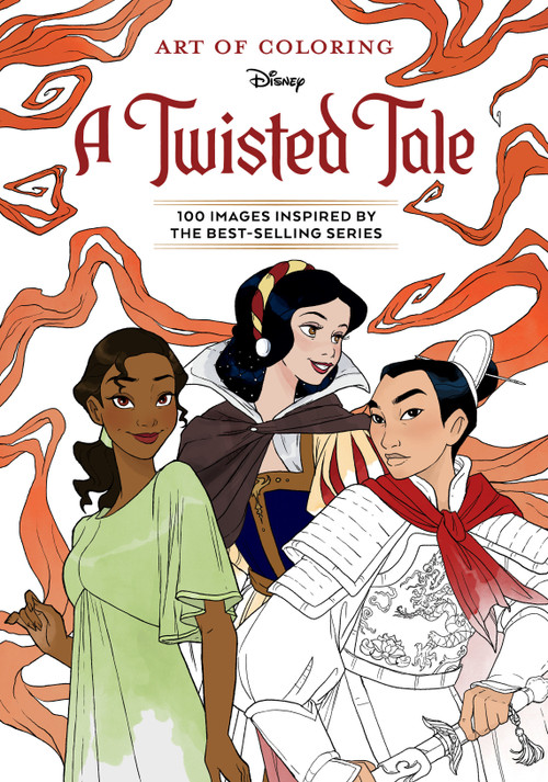 Art of Coloring: A Twisted Tale by Disney Books, 9781368099271