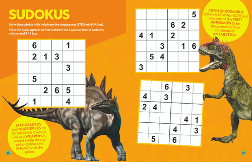 National Geographic Kids Puzzle Book of Dinosaurs by National Geographic, Kids, 9781426371431