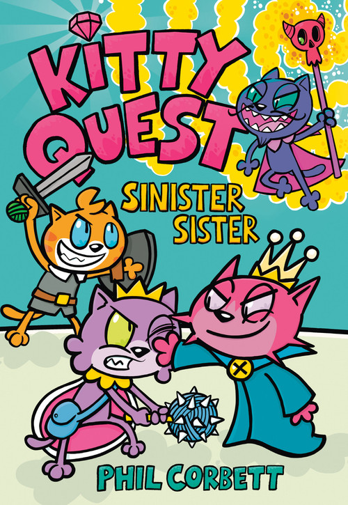 Kitty Quest: Sinister Sister: A Graphic Novel - 9780593619841 by Phil Corbett