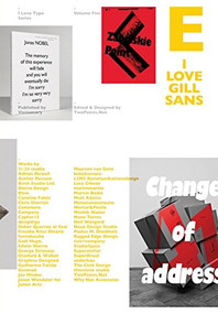 I Love Type 05 Gill Sans by Viction Workshop, 9789881943873