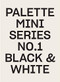 Palette Mini 01: Black & White by Victionary, 9789887903444