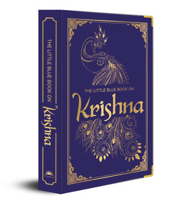 The Little Blue Book on Krishna ((Deluxe Silk Hardbound)) by Shubha Vilas, 9788194916505