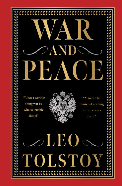 War and Peace (Deluxe Hardbound Edition) by Leo Tolstoy, 9789354402579