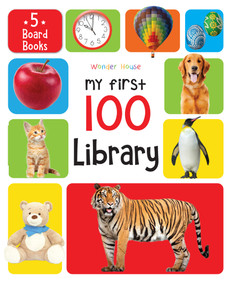 My First 100 Library (Boxset of 5 Early Learning Board Books) by Wonder House Books, 9789354402739