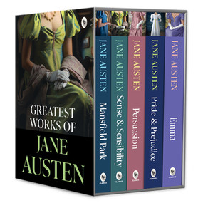 Greatest Works of Jane Austen (Set of 5 Books) by Jane Austen, 9789388810517