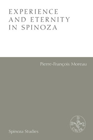 Experience and Eternity in Spinoza - 9781474438933 by Pierre-Francois Moreau, Robert Boncardo