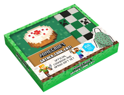 Minecraft: The Official Cookbook and Apron Gift Set (Plus Exclusive Apron) by Tara Theoharis, 9798886632835