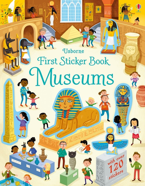 First Sticker Book Museums by Holly Bathie, Wesley Robins, 9781805319238