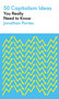 50 Capitalism Ideas You Really Need to Know by Jonathan Portes, 9781529430172