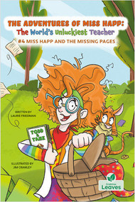 Miss Happ and the Missing Pages by Laurie Friedman, Jim Crawley, 9781039800472