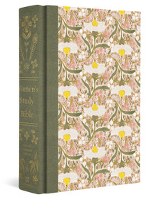 ESV Women's Study Bible, Artist Series (Cloth over Board, Lulie Wallace, Emma) by Lulie Wallace, Dana Tanamachi, Jen Wilkin, Lauren Chandler, Ann Voskamp, Trillia Newbell, Kristyn Getty, Nancy Guthrie, Kathleen Nielson, Joni Eareckson Tada, Lydia Brownback, Erika Allen, Kristie Anyabwile, Carolyn Arends, Brian Aucker, Mary Patton Baker, Brian S. Borgman, Kenneth Laing Harris, John D. Currid, Nobuyoshi Kiuchi, Mike Bullmore, Bryan Chapell, Kathleen Chapell, Tasha Chapman, Carol W. Cornish, Dan Doriani, Zack Eswine, Elyse M. Fitzpatrick, Keri Folmar, Gloria Furman, Colleen Gallagher, Elizabeth Groves, Heather House, Susan Hunt, Bethany Jenkins, Mary A. Kassian, Karen Loritts, Carolyn McCulley, Mary Beth McGreevy, Starr Meade, Dane Ortlund, Jani Ortlund, Robert A. Peterson, Elisabeth Maxwell Ryken, Jenny Salt, Claire S. Smith, Leeann Stiles, Sam Storms, Lee Tankersley, Donna Thoennes, Michele Bennett Walton, Mary Willson Hannah, Paul E. Miller, Lindsey A. Holcomb, Ebeth Dennis, Kimm Crandall, John Ensor, Jay Sklar, T. Desmond Alexander, David M. Howard Jr., Ronald Bergey, David Toshio Tsmura, Iain W. Provan, Brian Kelley, J. Gordon McConville, Barry G. Webb, August H. Konkel, C. John Collins, Duane A. Garrett, Andrew Stewart, Ray Ortlund, Paul R. House, David Reimer, Iain M. Duguid, Paul Wegner, Robert I. Vasholz, John Oswalt, Paul R. Raabe, Mark D. Futato, Dennis R. Magary, Walter A. Maier III, David W. Baker, Gordon P. Hugenberger, Michael J. Wilkins, Hans F. Bayer, Wayne Grudem, Thomas R. Schreiner, Andreas J. Köstenberger, John B. Polhill, Scott J. Hafemann, Simon Gathercole, S. M. Baugh, Sean M. McDonough, Clinton E. Arnold, Colin Nicholl, Ray Van Neste, Grant Osborne, Doug Oss, Robert W. Yarbrough, Dennis E. Johnson, Vern S. Poythress, Mark Dever, David P. Barrett, Barry J. Beitzel, Leen Ritmeyer, Travis Buchanan, Geoff Allen, 9781433591976