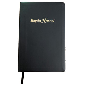 Baptist Hymnal, Black, Bonded Leather, 2008 Pulpit Edition by Lifeway Worship, 9781087707686