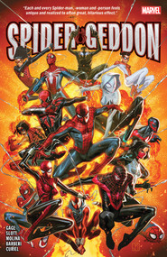 Spider-Geddon by Christos Gage, Jed MacKay, Cullen Bunn, Clayton Crain, Jorge Molina, 9781302914752