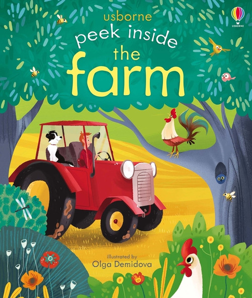 Peek Inside the Farm by Anna Milbourne, Olga Demidova, Olga Demidova, 9781805071549