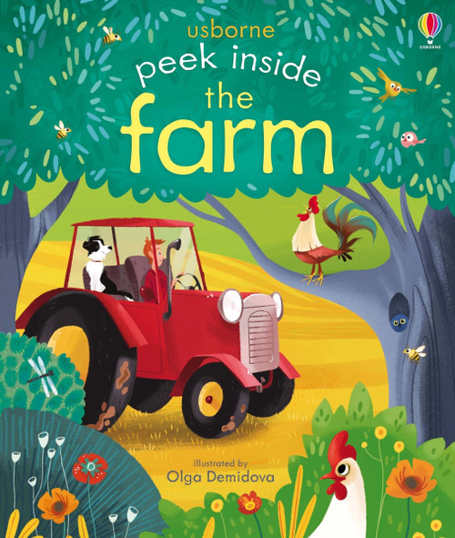 Peek Inside the Farm by Anna Milbourne, Olga Demidova, 9781805071549