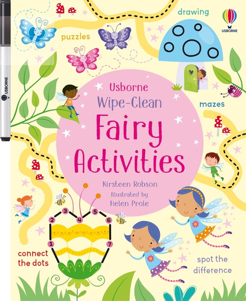 Wipe-Clean Fairy Activities by Kirsteen Robson, Helen Prole, 9781805071570