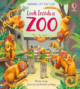 Look Inside a Zoo by Minna Lacey, Maribel Lechuga, Maribel Lechuga, 9781805071600