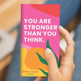 2024-2025 You Are Strong Small Monthly Pocket Planner, 9781639247981
