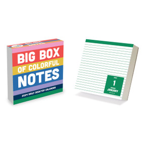 2024 Big Box of Notes Daily Desktop Calendar by TF Publishing, 9781639249626