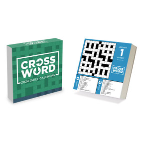 2024 Crossword Puzzles Daily Desktop Calendar by TF Publishing, 9781639246014