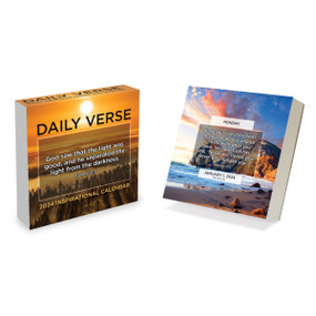 2024 Daily Verse Daily Desktop Calendar by TF Publishing, 9781639246021