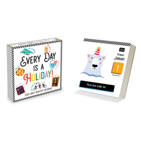 2024 Every Day's A Holiday Daily Desktop Calendar by TF Publishing, 9781639246045