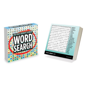 2024 Word Search Puzzles Daily Desktop Calendar by TF Publishing, 9781639246151