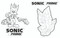 The Ultimate Sonic Prime Coloring Book by Patrick Spaziante, 9780593750483