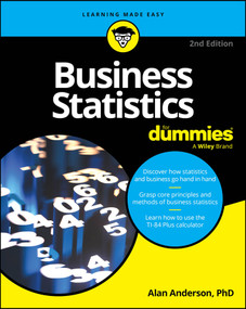 Business Statistics For Dummies - 9781394219926 by Alan Anderson, 9781394219926