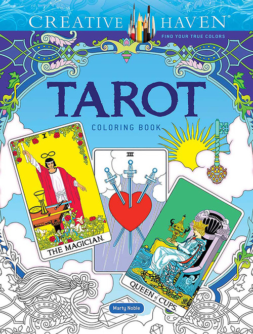 Creative Haven Tarot Coloring Book by Marty Noble, 9780486851723
