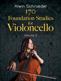 170 Foundation Studies for Violoncello (Volume 2) by Alwin Schroeder, 9780486852249